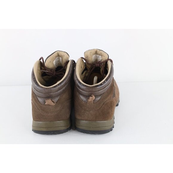 Vtg 90s Streetwear Mens 10.5 W Goretex Suede Leather Hiking Ankle Boots Brown main image 9
